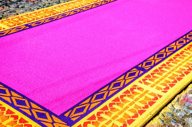 Clean Carpet with Bright Colors